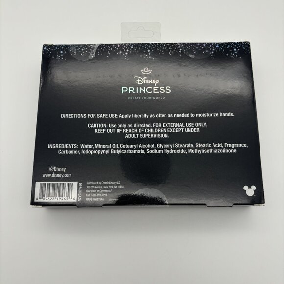 Disney Princess Create Your World Hand Cream Set, Ariel Snow White Tiana Jasmine - Picture 2 of 2